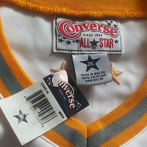 NWT VINTAGE  Converse Purple an Gold Jersey - Picture 5 of 8